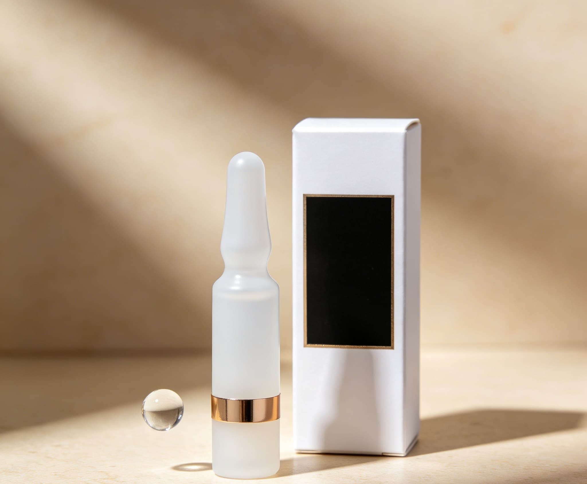 Matte white packaging concept for antioxidant support