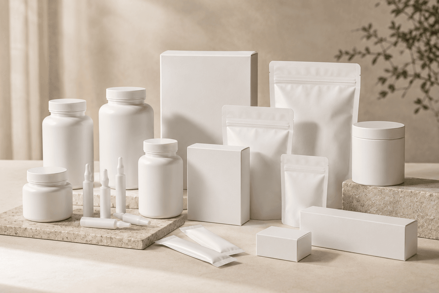Aurastin packaging format concepts for private-label programs